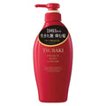 Shiseido Tsubaki Premium Moist & Repair Hair Conditioner in 450ml bottle, designed to nourish and repair damaged hair.