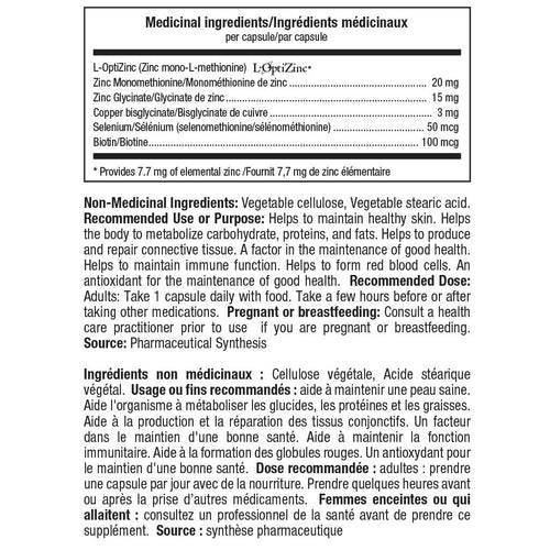 ATP Lab SYNERZINC, 90 VCaps