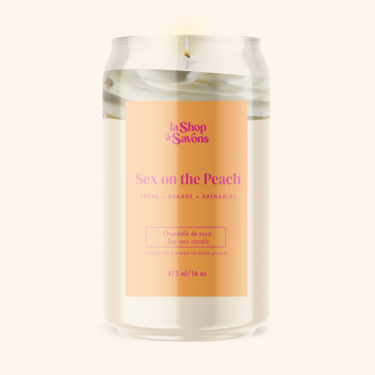 Chandelle de soya 16 oz - Sex on the Peach