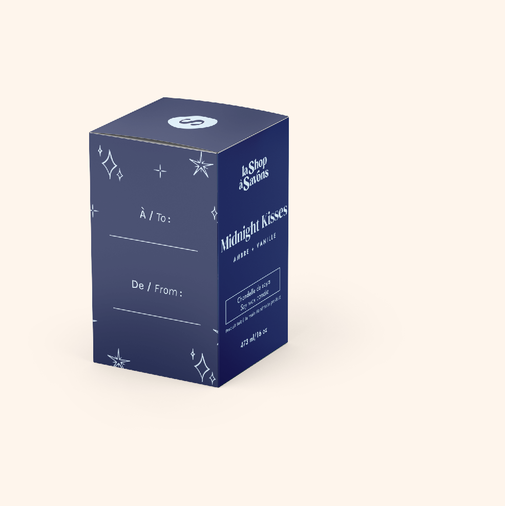 Chandelle de soya 16 oz - Midnight Kisses