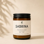 Bougie de soya SABRINA agrumes et sauge
