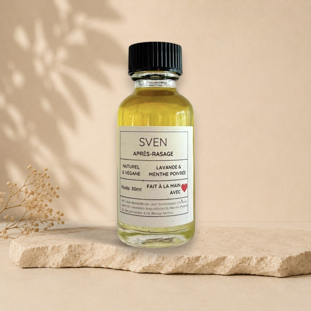 Lotion après-rasage SVEN lavande et menthe poivrée
