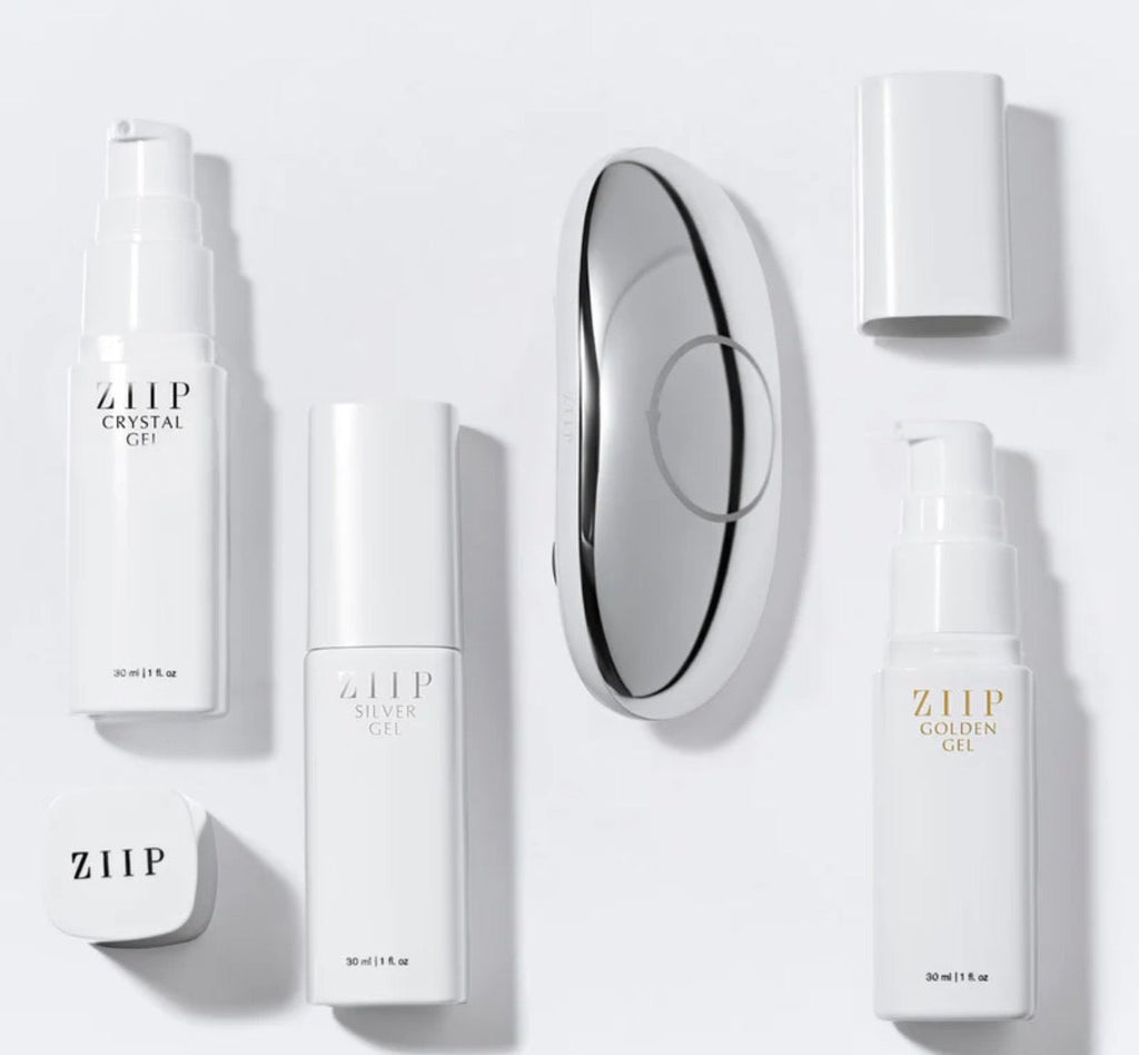 ZIIP Halo Microcurrent & Nanocurrent Facial Toning Device – Lift, Sculpt & Brighten Skin