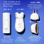NuFACE Trinity+ Smart Advanced Facial Toning Kit - Microcurrent Device for Lifted, Toned & Sculpted Skin