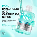 Anua PDRN Hyaluronic Acid Capsule 100 Serum - Plumping Glow Serum with PDRN, Hyaluronic Acid & Collagen