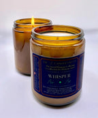 Whisper Air Element candle by The InnerCandescent Co featuring a fresh coconut and apricot wax candle with a luxurious, airy design.