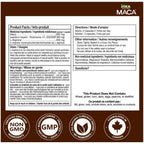 Inka Wild Peru MACA BLACK 4X w L-ARGININE, 90 VCaps