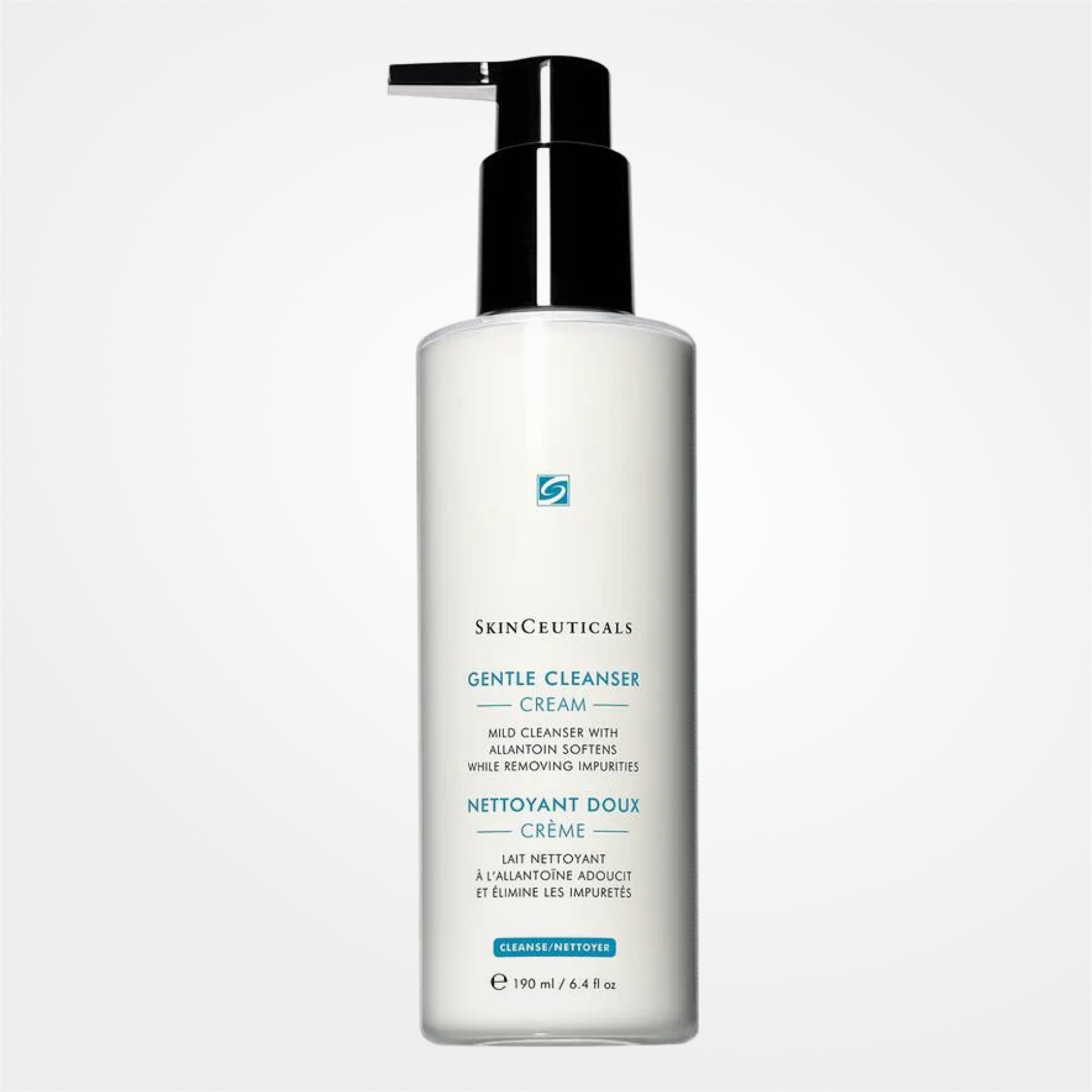 SkinCeuticals Gentle Cleanser cream in a white tube, designed for gentle facial cleansing and skin soothing.