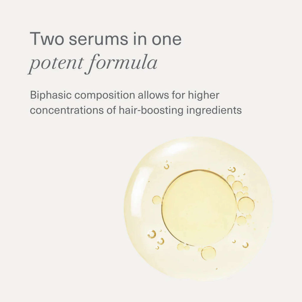 XYON Revitalize Hair-Boosting Serum for Women by wedoskin, featuring a dropper and sleek bottle, for hair repair and volume.