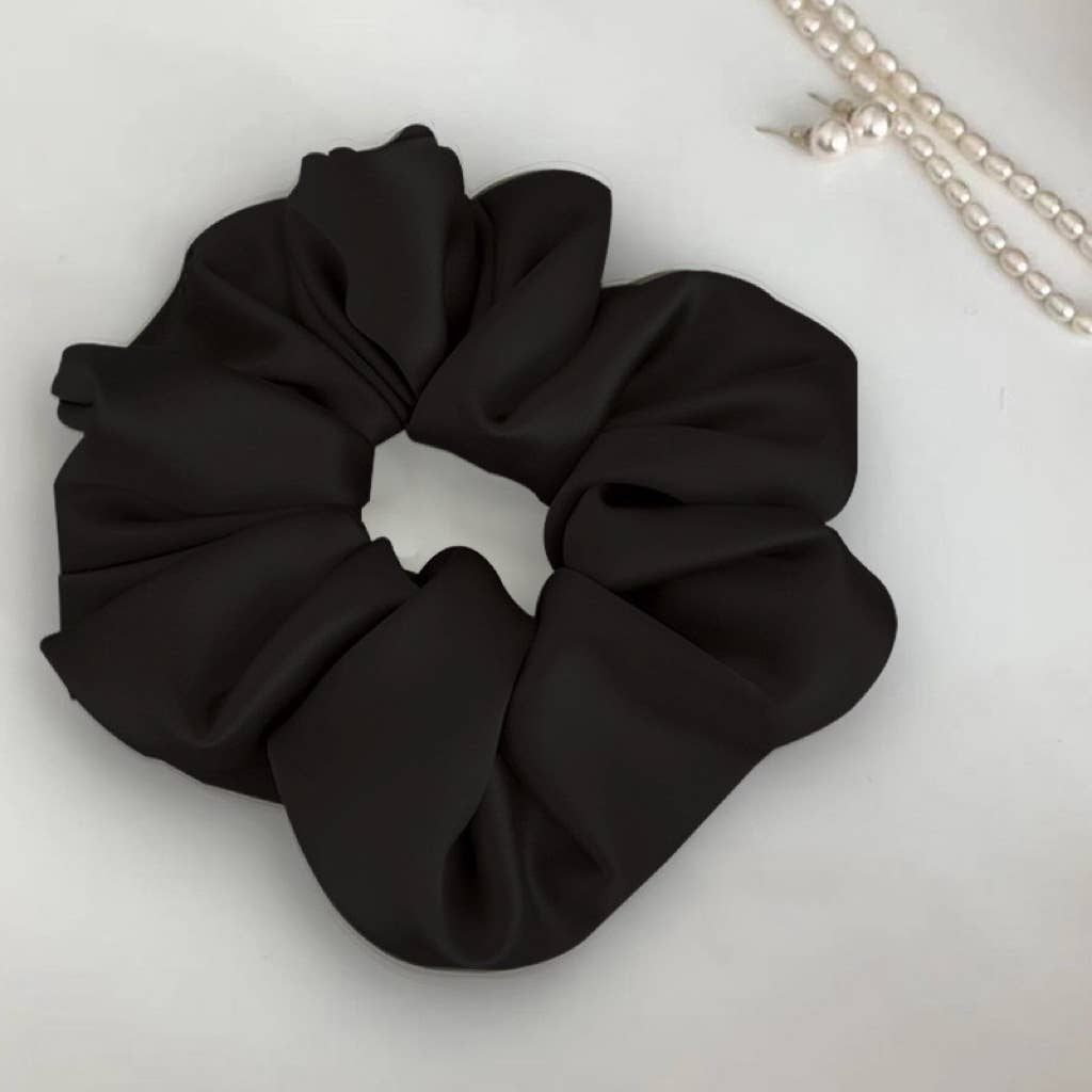 Scrunchie à cheveux géant en satin