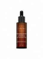 Canadian Grace Premium Mediterranean Squalane Oil bottle, natural skincare product for hydrating and smoothing skin before makeup application
