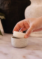 3 oz Topaze candle refill by Mimi & August for home decor, showing the refill container with a minimalist label design.