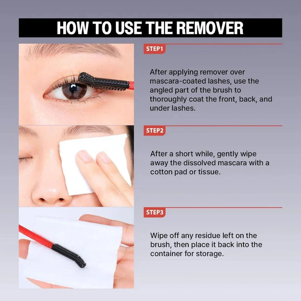 Lakinza K-beauty CLIO Kill Lash Mascara Remover 8.5g eye makeup remover with a sleek container for easy mascara removal