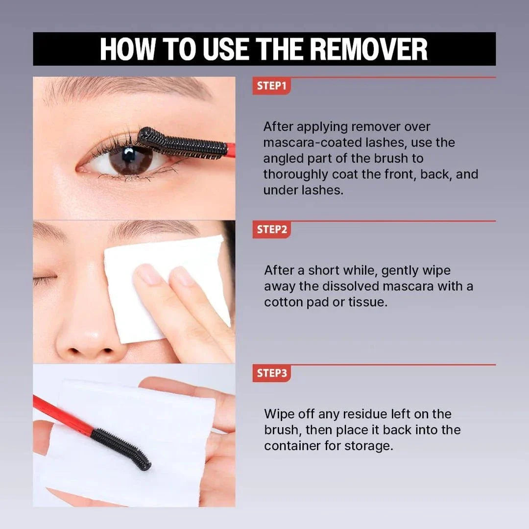 Lakinza K-beauty CLIO Kill Lash Mascara Remover 8.5g eye makeup remover with a sleek container for easy mascara removal