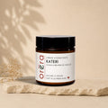 Hydrating face cream Kateri with chaga and mango butter from La Sultana Savonnerie, natural skincare product made in Québec.