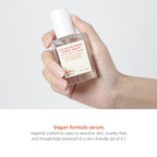 Lakinza Dr. Althea 15% Niacinamide Purity Serum 30ml bottle, clear serum in a dropper, skincare product for brightening and clarity