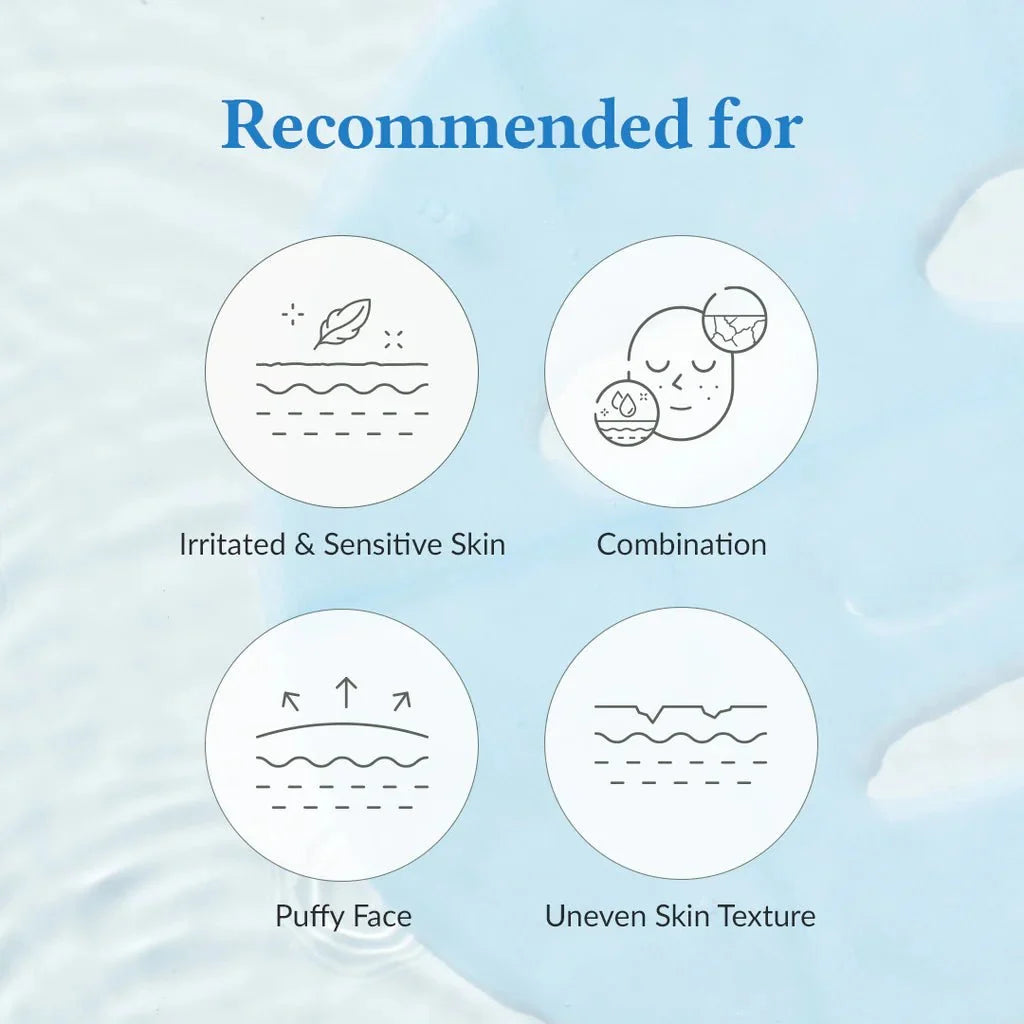 Dr. Althea Aqua Blue Hydration Mask in 28g container, K-beauty skincare product with a blue mask for intense hydration.