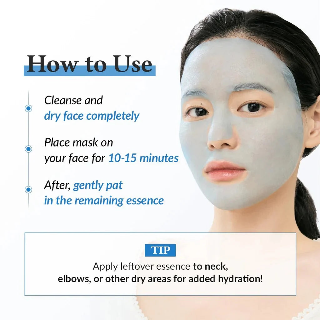 Lakinza Dr. Althea Aqua Blue Hydration Mask in 28g jar, hydrating and soothing K-beauty skincare mask with blue packaging.