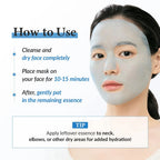 Lakinza Dr. Althea Aqua Blue Hydration Mask in 28g jar, hydrating and soothing K-beauty skincare mask with blue packaging.