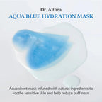 Dr. Althea Aqua Blue Hydration Mask in 28g jar, a soothing K-beauty mask for intense skin hydration and moisture.