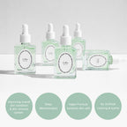 Lakinza Dr. Althea Multi-Action Infusion Serum 30ml bottle, clear glass with dropper, on white background.