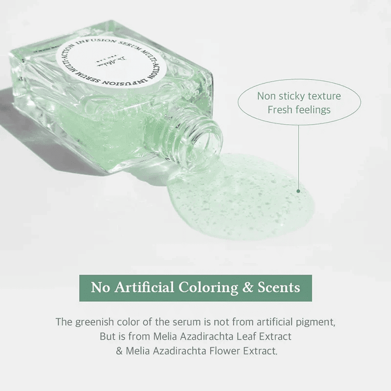 Dr.Althea Multi-Action Infusion Serum in 30ml bottle, featuring a sleek white design with a pump dispenser, by Lakinza K-beauty.