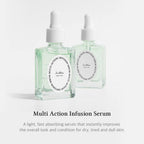 Lakinza Dr. Althea Multi-Action Infusion Serum 30ml bottle with pump dispenser, showcasing the serum's sleek packaging.
