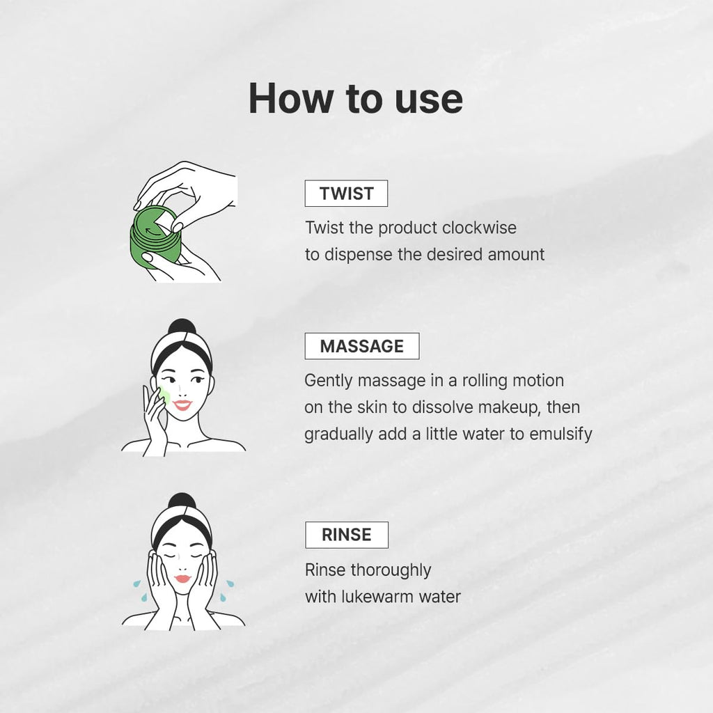 Lakinza Dr.Althea Pure Grinding Cleansing Balm 50ml in a jar, gentle K-beauty cleanser for removing makeup and impurities.