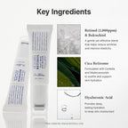 Lakinza Dr. Althea Retinol Flat Iron Eye Roller 25ml, K-beauty eye cream with retinol for reducing puffiness and fine lines.