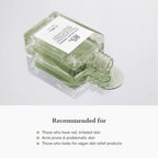 Lakinza Dr. Althea Skin Relief Essence serum bottle, 30ml, in a clear glass container with a white pump dispenser.