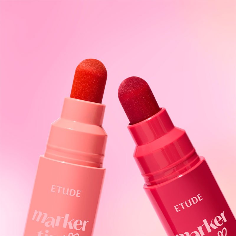 Etude House Dear Darling Marker Tint lip makeup in 3.5g, featuring a vibrant lip tint from Lakinza K-beauty in Canada.