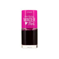 Etude House Dear Darling Water Tint lip makeup in a vibrant pink shade, featuring a clear, hydrating water-based formula.