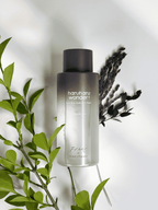 Lakinza haruharu Wonder Black Rice Hyaluronic Toner in a 300ml bottle, Korean skincare product with black rice and hyaluronic acid.