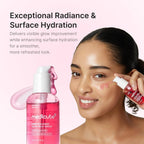 Lakinza K-beauty Medicube PDRN Collagen Glow Jelly Serum 30ml in a clear bottle, with a pump dispenser and vibrant label.