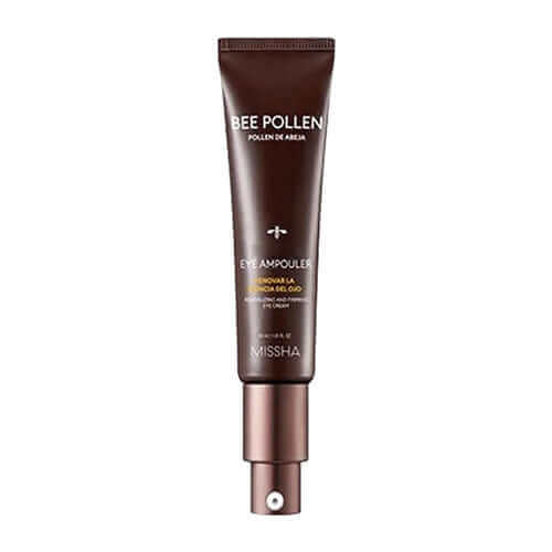 MISSHA Bee Pollen Renew Eye Ampouler 30ml, K-beauty eye cream with bee pollen for revitalized, youthful eye skin.