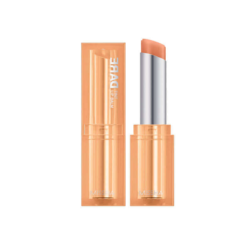 MISSHA Dare Tint Lip Balm 4.8g from Lakinza K-beauty, showing a sleek tube of tinted lip balm with vibrant color.