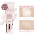 Missha M BB Boomer 40ml base makeup product in a tube, designed to enhance skin for a natural, radiant look.