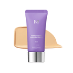 Missha M Perfect Cover Serum BB Cream in 20ml, a Korean skincare base makeup product with a smooth, lightweight texture.