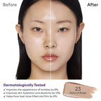 MISSHA M Perfect Cover Serum BB Cream 50ml in a tube, natural skin tone, showing the lightweight base makeup product.