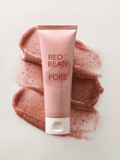 MISSHA Red Bean Retinol Pore Peel to Foam cleanser by Lakinza, 120ml, with red bean extract for cleansing and pore refinement.