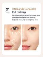 MISSHA Stay Tip Concealer High Cover in 3.8ml, a K-beauty base makeup product with a sleek applicator for full coverage.