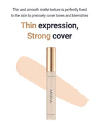 Missha Stay Tip Concealer High Cover in 3.8ml, a base makeup product by Lakinza K-beauty with a sleek applicator tip.