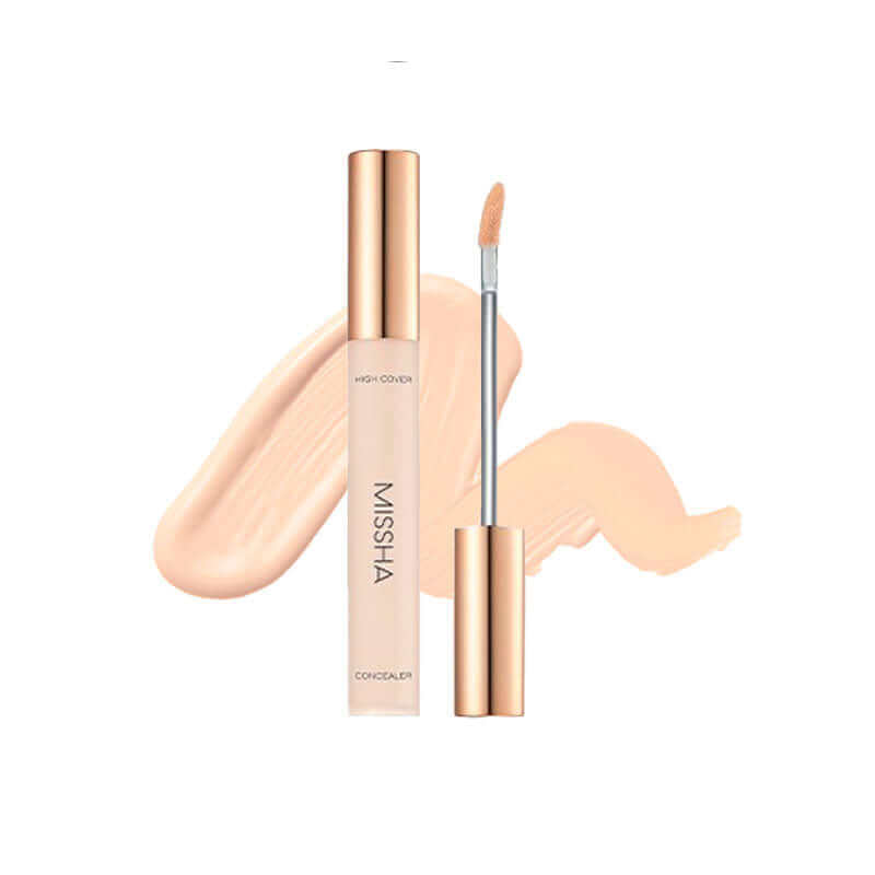 Lakinza Missha Stay Tip Concealer High Cover, 3.8ml, in a sleek tube for full-coverage base makeup application