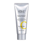 MISSHA Vita C Plus Clear Complexion Foaming Cleanser in 120ml bottle, featuring brightening K-beauty skincare product.
