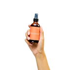Peach and Cream ® intimate cleanser bottle shown, designed for gentle personal hygiene and freshness.
