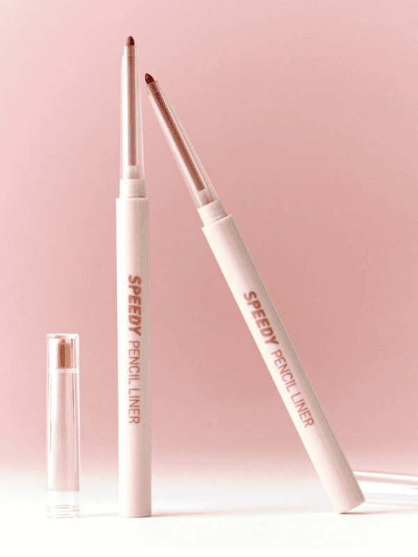 Peripera Speedy Pencil Liner in 0.14g, a sleek black eye makeup pencil by Lakinza K-beauty with sharp tip and smooth application.