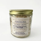 Mineral soak bath salts from Sacred Grove by The InnerCandescent Co with magnesium and mineral-rich for relaxing foot soaks.