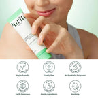 Lakinza K-beauty Purito Wonder Releaf Centella Cream Unscented 50ml jar showing smooth cream texture in a clean container