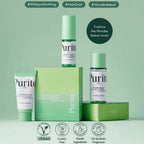 Lakinza K-beauty Purito Wonder Releaf Centella Mini Kit trial skincare set with soothing centella-based products.