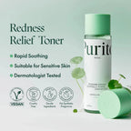 Lakinza K-beauty Purito Wonder Releaf Centella Toner Unscented 200ml bottle with label and clear liquid inside.